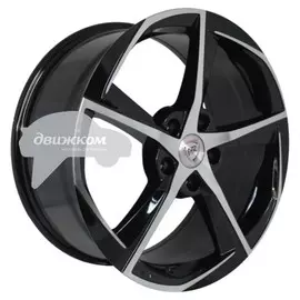 Литые диски NZ 7x17/5x112 ET43 D57,1 SH654 BKF