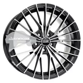 Литые диски OZ 7,5x16/5x100 ET35 D68 Ego Matt Black + Diamond Cut
