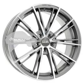 Литые диски OZ 7,5x17/5x100 ET35 D68 Envy Matt Silver Tech Diamond Cut