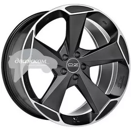 Литые диски OZ 9x21/5x108 ET45 D75 Aspen HLT Matt Black + Diamond Cut