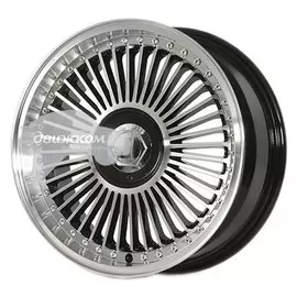 Литые диски PDW 7x17/4x98 D67,1 ET38 Ferris (9009/01) Серебристый+черный