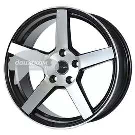 Литые диски PDW 7x17/5x100 D57,1 ET38 C-SPEC 2 (5068/01) Серебристый+черный