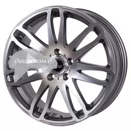 Литые диски PDW 7x17/5x108 D63,4 ET50 1048 Черный+серебристый