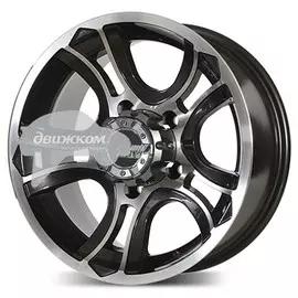 Литые диски PDW 8x15/5x139,7 ET0 D108,2 Crank M/TBS-2 (нк)