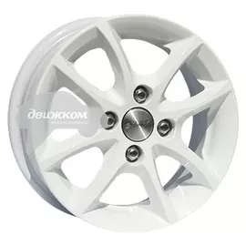 Литые диски Скад 5,5x13/4x98 ET35 D58,6 Спайдер белый