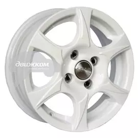 Литые диски Скад 5x13/4x100 ET35 D67,1 Аэро белый