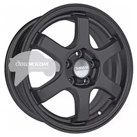 Литые диски Скад 6x15/4x100 D60,1 ET40 Киото Черный матовый