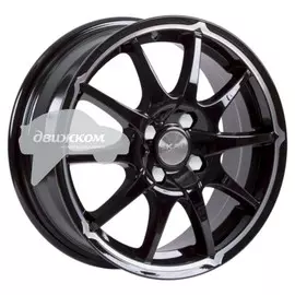 Литые диски Скад 6x15/4x100 ET38 D67,1 Джокер Антрацит-алмаз