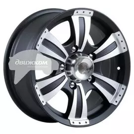 Литые диски Скад 7x16/5x139,7 D109,7 ET35 Рейнджер Черный+серебристый