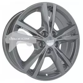 Литые диски Скад 7x17/5x105 D56,7 ET42 Мельбурн Серый
