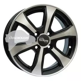 Литые диски Tech Line 5,5x14/4x100 ET43 D60,1 408 BD