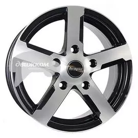 Литые диски Tech Line 6,5x15/5x139,7 D98 ET40 508 Черный+серебристый