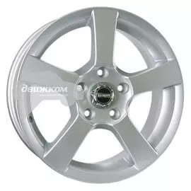 Литые диски Tech Line 6,5x16/5x100 ET52,5 D67,1 601 Silver