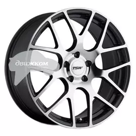 Литые диски TSW 7,5x17/5x114,3 ET45 D76 Nurburgrin Gunmetal Mirror Cut Face