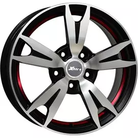 Литые диски X-Race AF-03 7x18/5x114.3 D64.1 ET50 Черный+красный