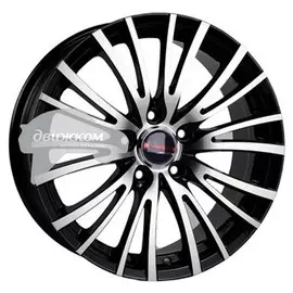 Литые диски Yamato 6,5x16/5x112 D57,1 ET50 Sakuradjima (Y7205) Черный+серебристый