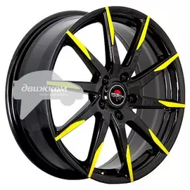 Литые диски Yokatta 6,5x16/4x100 ET52 D54,1 MODEL-32 BK+Y