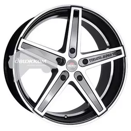 Литые диски Yokatta 8x19/5x114,3 D60,1 ET35 MODEL-59 Черный+серебристый
