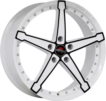 Литые диски Yokatta MODEL-10 6.5x16/5x114.3 D66.1 ET47 Белый+черный