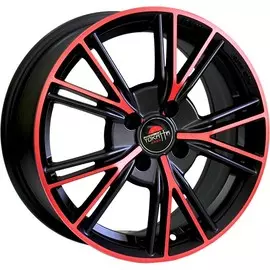 Литые диски Yokatta MODEL-26 6.5x15/4x98 D58.6 ET35 Черный+красный