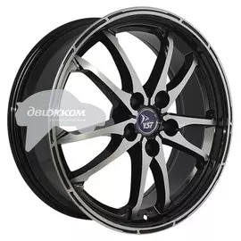 Литые диски YST 8x18/5x120 ET30 D72,6 X-24 BKFPL