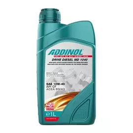 Моторное масло Addinol Drive Diesel MD 1040 полусинтетическое 1л