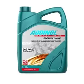 Моторное масло Addinol Premium 0W-20 FE синтетическое 5л