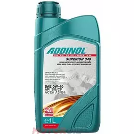 Моторное масло Addinol Superior 040 синтетическое 1л
