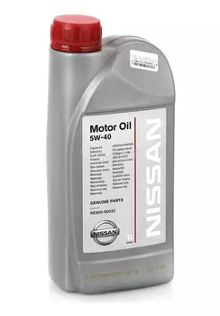 Масло моторное NISSAN Motor Oil 5W40 синтетика (1 л)