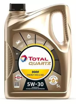 Масло моторное TOTAL Quartz ENERGY HKS G-310 5W30 синтетическое 5л