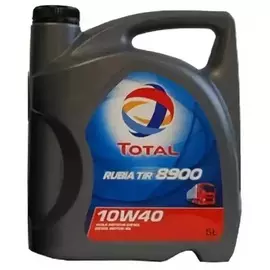 Масло моторное TOTAL Rubia TIR 8900 10W40 полусинтетика (5 л)