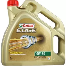 Моторное масло Castrol EDGE Titanium FST 10W60 синтетическое 4л