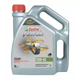 Моторное масло Castrol Vecton 10W-40 синтетическое 4л