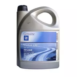 Моторное масло GENERAL MOTORS Dexos2 5W30 синтетическое 5л