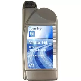 Моторное масло GENERAL MOTORS Semi Synthetic 10W40 полусинтетическое 1л