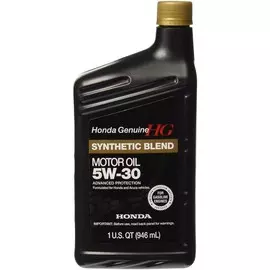 Моторное масло HONDA Synthetic Blend 5W30 полусинтетическое 0,946 л