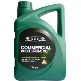 Моторное масло HYUNDAI COMMERCIAL 10W40 полусинтетическое 4л