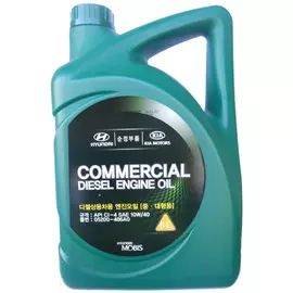 Моторное масло Hyundai COMMERCIAL DIESEL 10W-40 CI-4 KR полусинтетическое 6 л