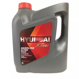 Моторное масло Hyundai XTEER GASOLINE G700 5W-30 синтетическое 4л