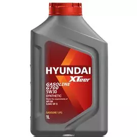 Моторное масло Hyundai XTeer Gasoline G700 SN 5W-30 синтетическое 1л