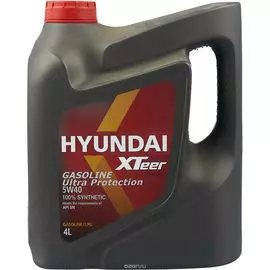 Моторное масло Hyundai XTEER GASOLINE ULTRA PROTECTION 5W-40 синтетическое 4л