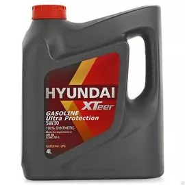 Моторное масло Hyundai XTEER GASOLINE ULTRA PROTECTION 5W-30 синтетическое 6 л