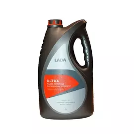 Моторное масло LADA ULTRA 5W40 синтетическое 4л