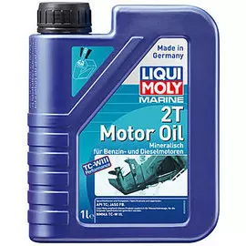 Моторное масло LIQUI MOLY Marine 2t Motor Oil минеральное 1л