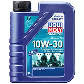 Моторное масло LIQUI MOLY Marine 4t Motor Oil 1 10W-30 cинтетическое 1л