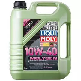 Моторное масло LIQUI MOLY Molygen New Generation 10W-40 полуситетическое 5л