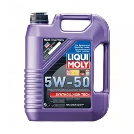 Моторное масло LIQUI MOLY Syntoil High Tech 5w-50 9068 5W-50 cинтетическое 5л