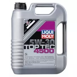 Моторное масло LIQUI MOLY Top Tec 4500 5W-30 cинтетическое 1л