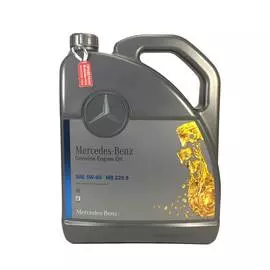 Моторное масло Mercedes-Benz 229.5 5W-40 синтетическое 5л