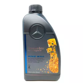 Моторное масло Mercedes-Benz 5W40 PKW Synthetic Motorenol синтетическое 1л